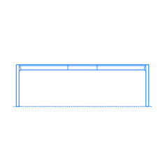 Furniture Dining Tables Blu Dot Second Best Dining Table Extension Outline Svg Vector, Free Vectors File